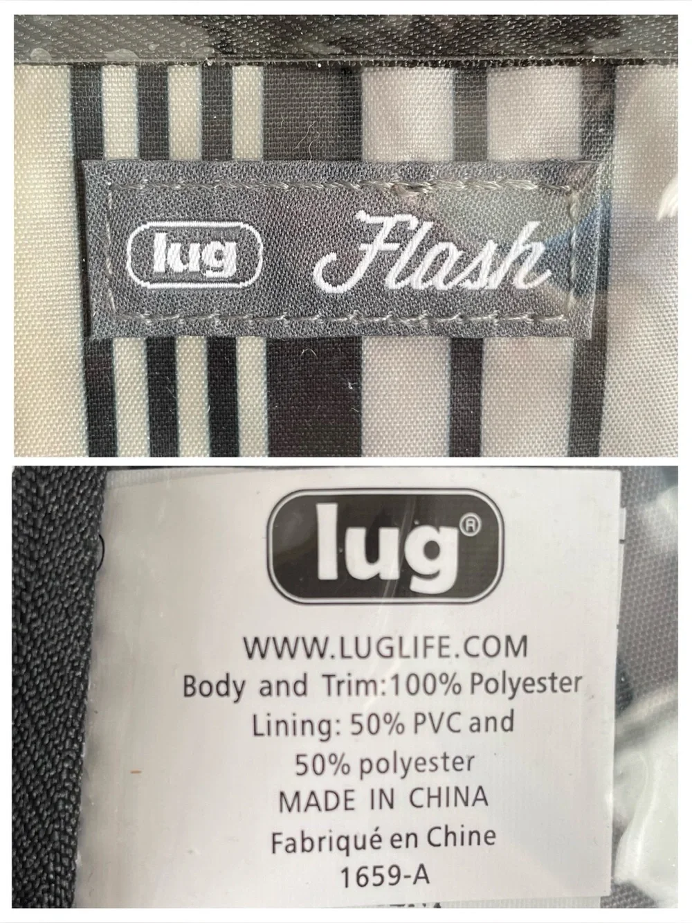 LUG Bundle Heather Grey ‘Flash’ Cosmetic Case & ‘Sleeper XL’ Make-up Brush Case